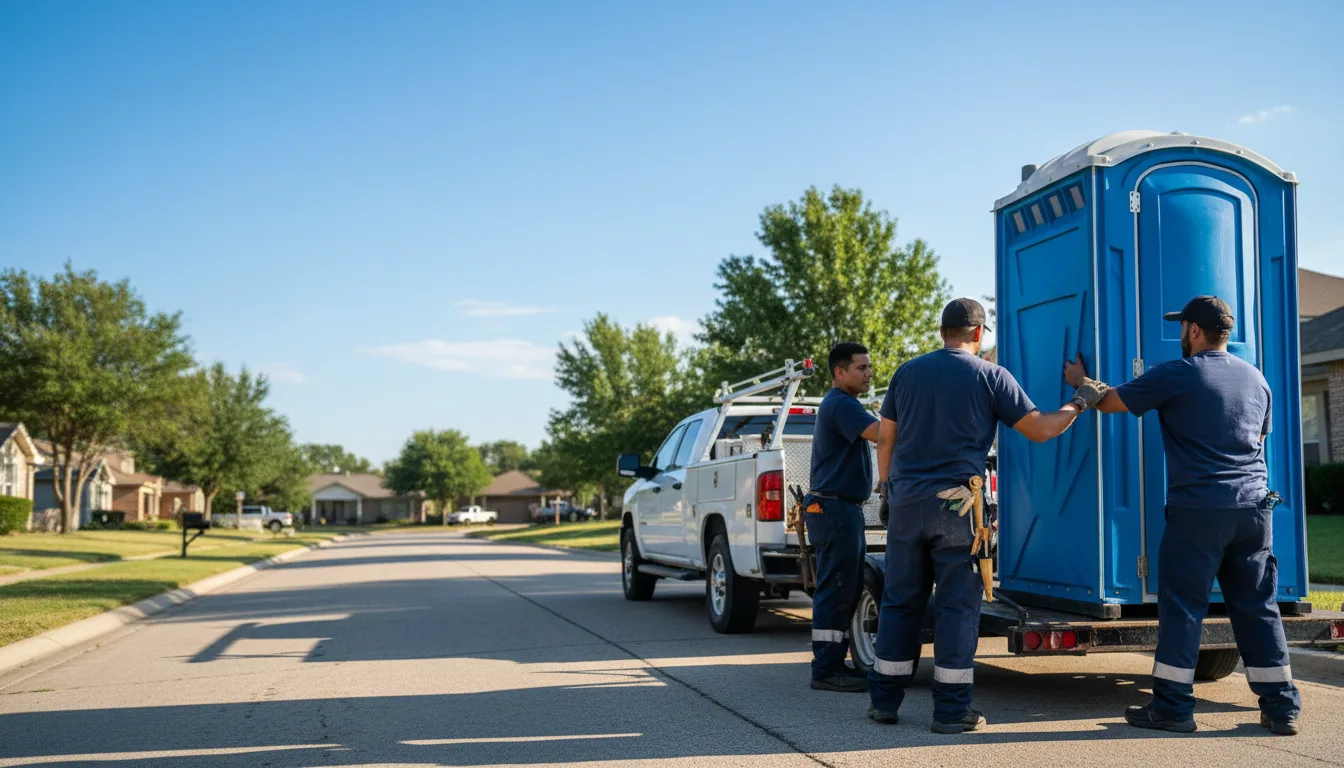 Portable Toilet Rental in St Louis, MO near me